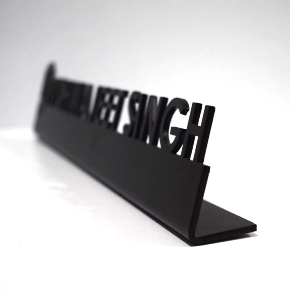 Aesthetic MS Cutout Desk Name Plate