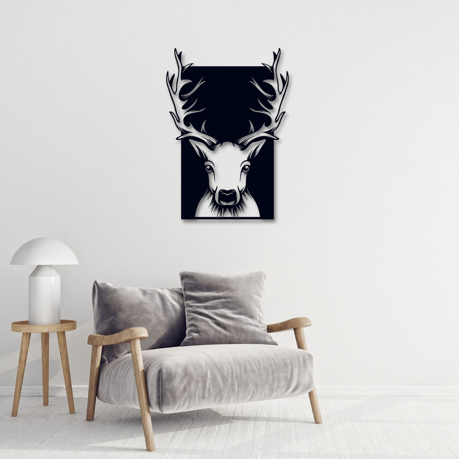 Stag Metal Wall Art