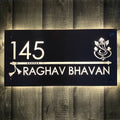 Stainless Steel LED Name Plate