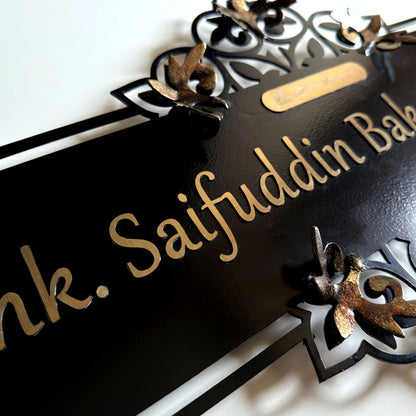 Mild Steel Nameplate