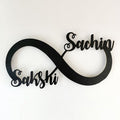 MS LED Infinity Name Plate