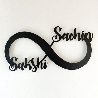 MS LED Infinity Name Plate