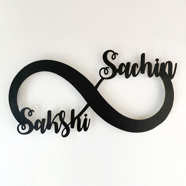 MS LED Infinity Name Plate