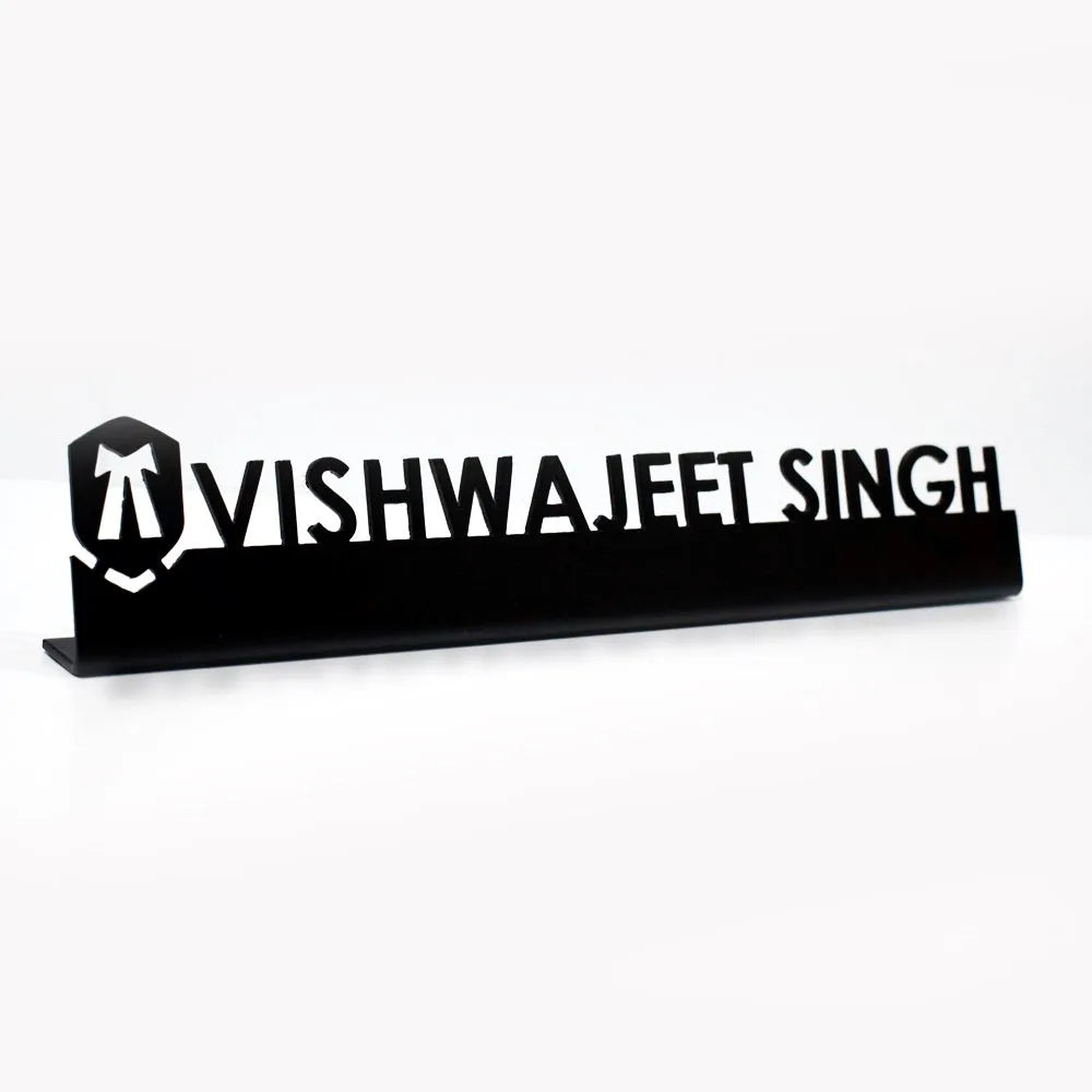 Aesthetic MS Cutout Desk Name Plate