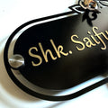 Mild Steel Nameplate