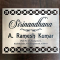 SS 304 Engraved & Lasercut Name Plate - Customized Nameplates for Home Online