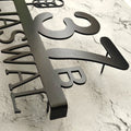 Minimilist & Appealing MS House Name Plate