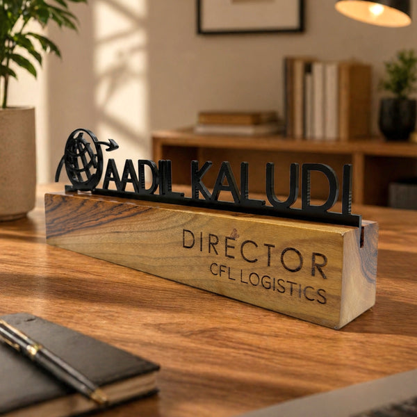 Desk Name Plate