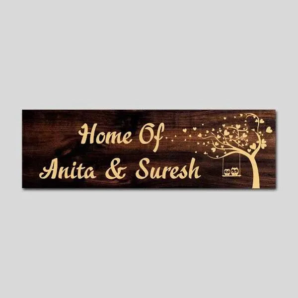 Wooden Name Plates