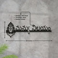 Personalised MS Hanuman Telugu Name Plate