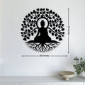 Gautam Budhha Metal Wall Art