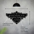Retro Maharaja MS Lasercut Name Plate
