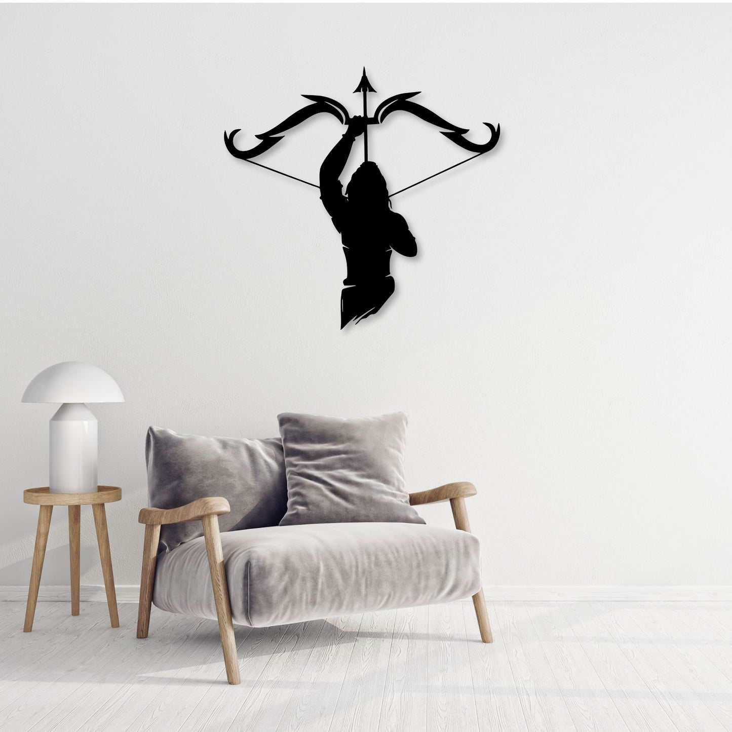 Shree Ram With Baan MS Wall Art