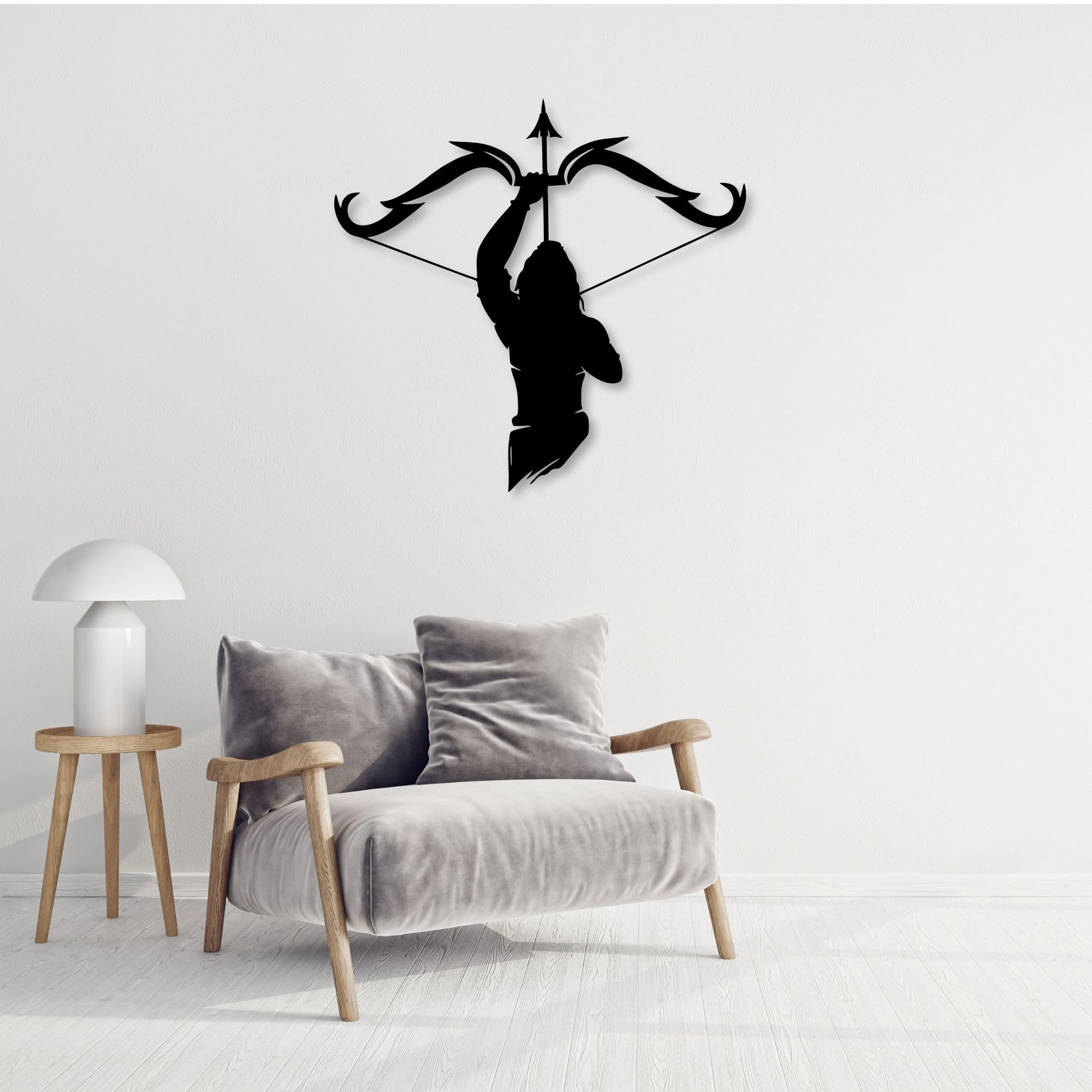 Shree Ram With Baan MS Wall Art