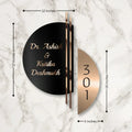 Imperial & Majestic Rose Gold Name Plate