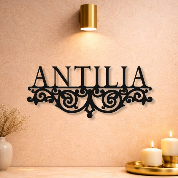 Alluring & Elegant Designer MS Name Plate