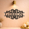 Designer Black Matte MS Name Plate
