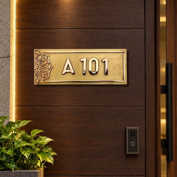 Stainless Steel PVD Coated Name Plate