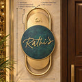 Royale Halo - Premium Stainless Steel Name Plate