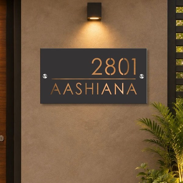 Aashiyana MS Name Plate