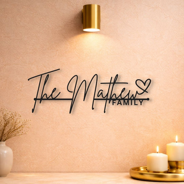 Classy MS Signature Name Plate