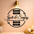 Modern MS Family Name Plate