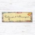 Travel Partners Printed Metal Nameplate