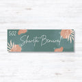 Floral Printed Nameplate 2.0