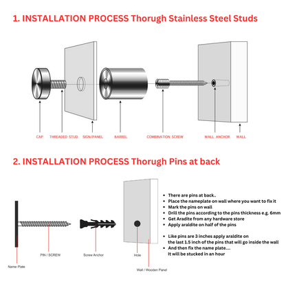 Marathi MS Personalised Name Plate