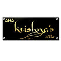 Elegant Gold Mirror Stainless Steel Name Plate - Customized Nameplates for Home Online