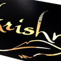 Elegant Gold Mirror Stainless Steel Name Plate - Customized Nameplates for Home Online