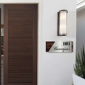 Classic Engraved Name Plate - Name Plate Design for Home