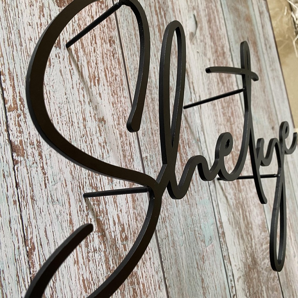 Prestigious Signature MS Name Plate