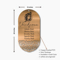 Traditional Krishna Family Name Plate