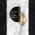 Imperial & Majestic Rose Gold Name Plate
