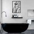 Bold & Fierce Women Metal Wall Art