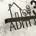 Minimilist & Appealing MS House Name Plate