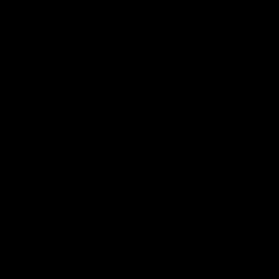 Close-up of carved cutout lettering on black metal name plate